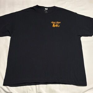 Nova Men ~ Men’s XL Double Rebel T-Shirt Black Short Sleeve